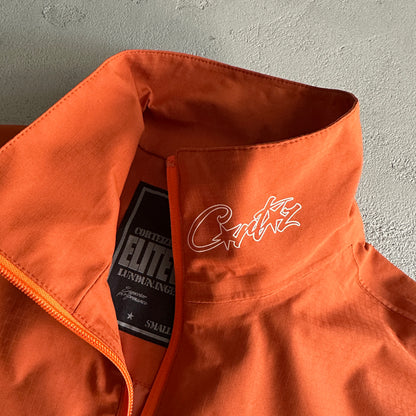 Corteiz Gutta Waterproof Bottoms Burnt Orange Tracksuit
