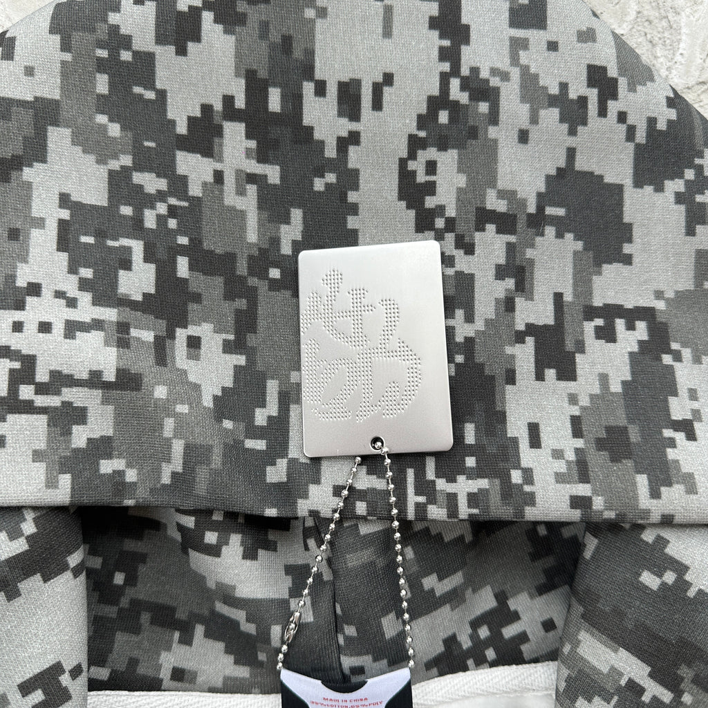 Mertra Glitch Camouflage Hoodie