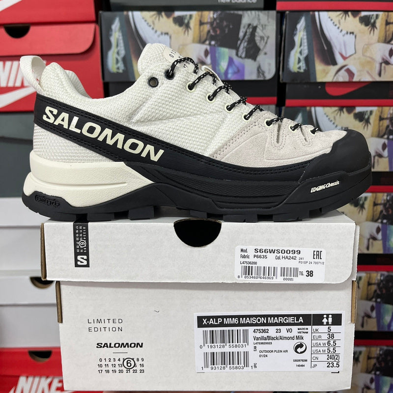 MM6 Maison Margiela × Salomon X-ALP Vanilla Ice / Black / Almond Milk