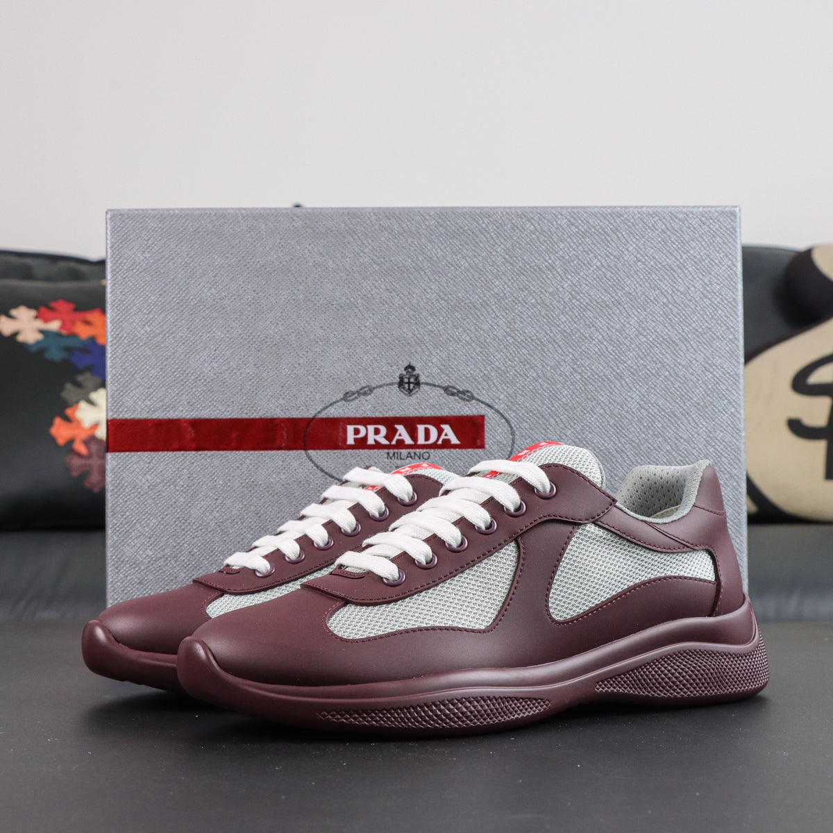 Prada America's Cup Burgundy