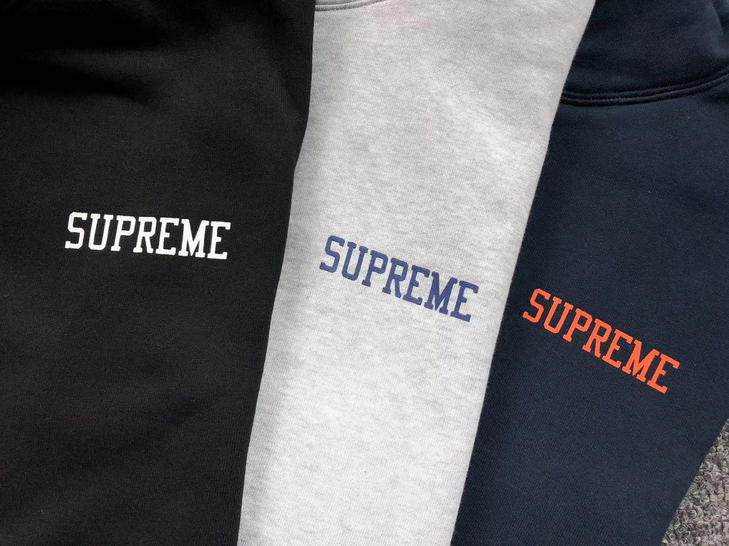 Supreme Mixed Hoodies