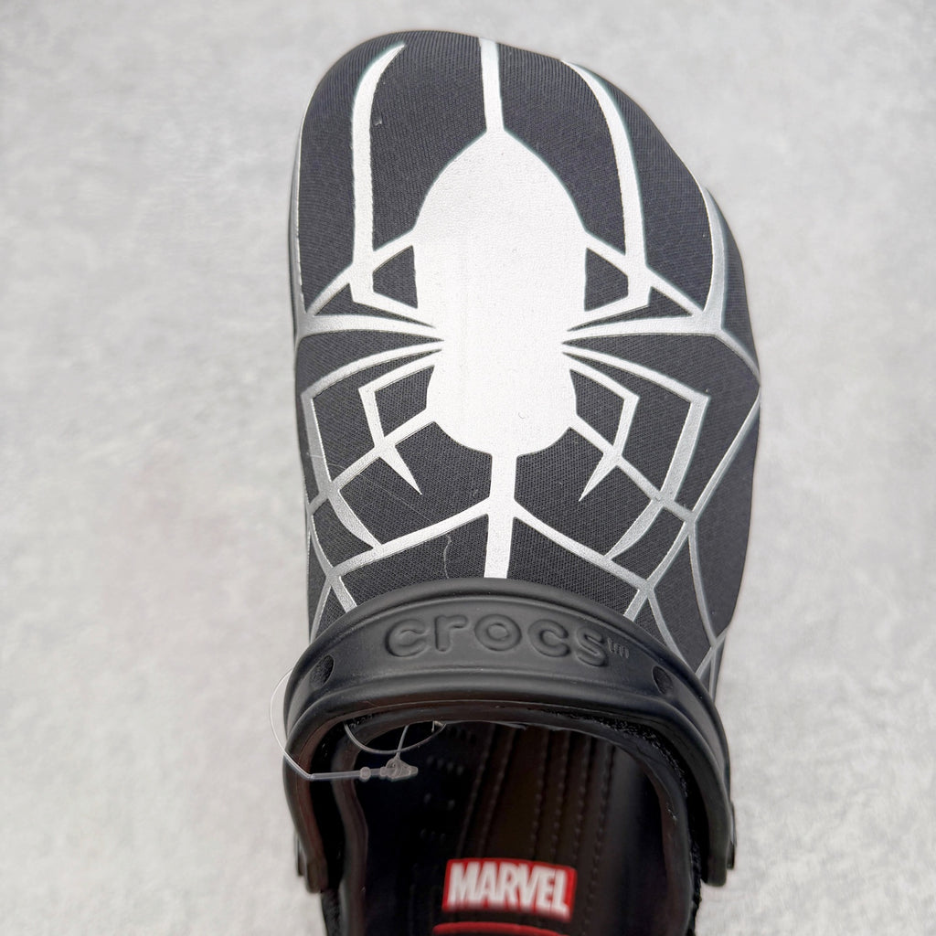 (CUSTOM MADE) Spiderman Neo Classic Clog "Black Suit"