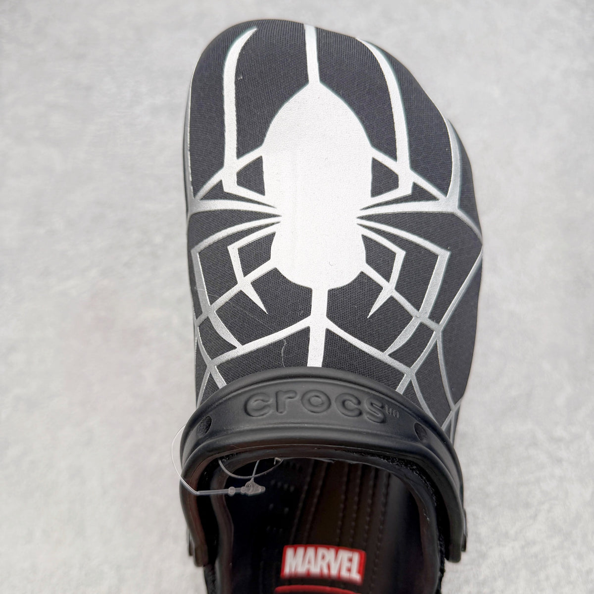 (CUSTOM MADE) Spiderman Neo Classic Clog "Black Suit"
