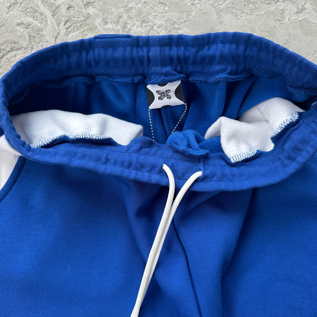 Mertra Embroided Dark-blue Shorts