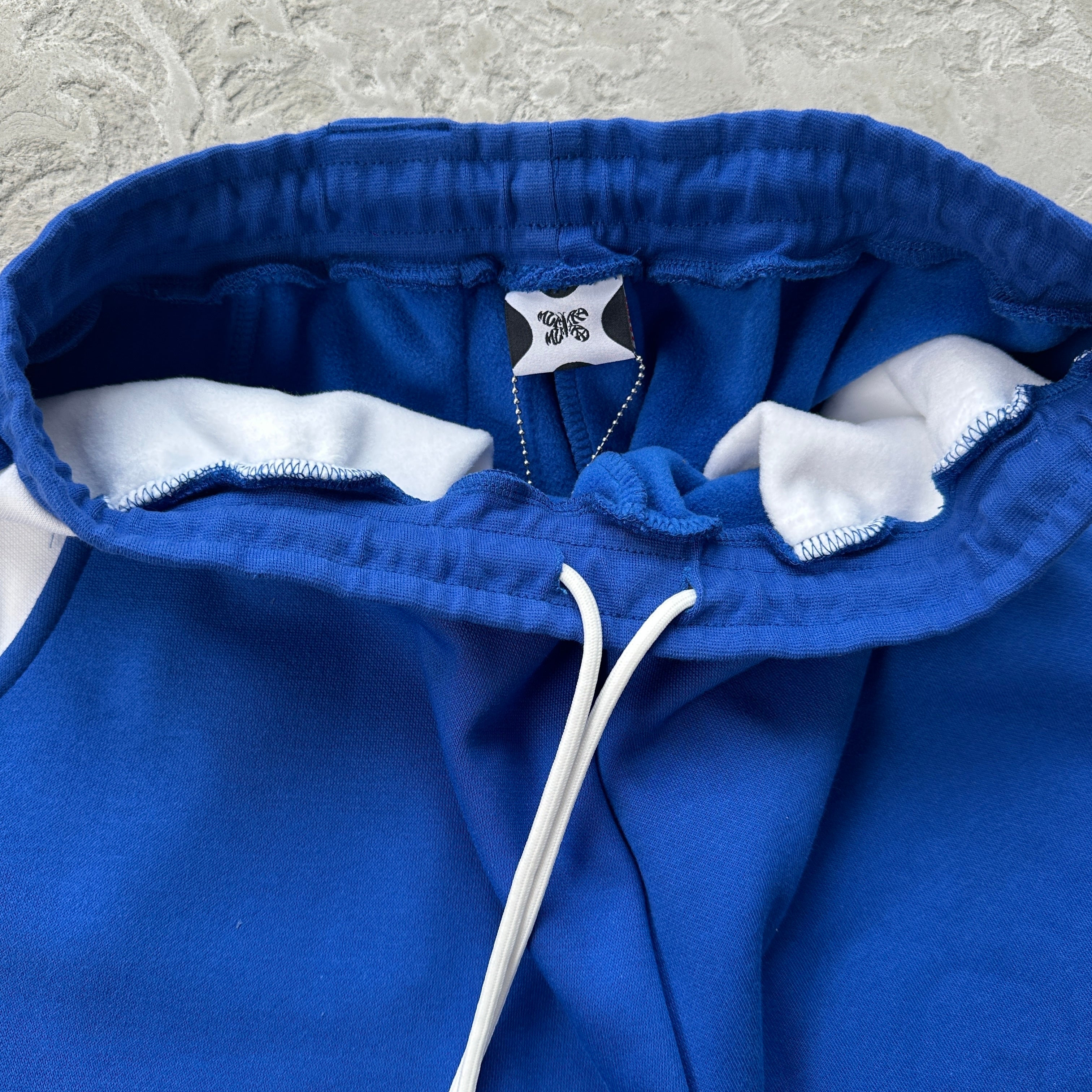 Mertra Embroided Dark-blue Shorts