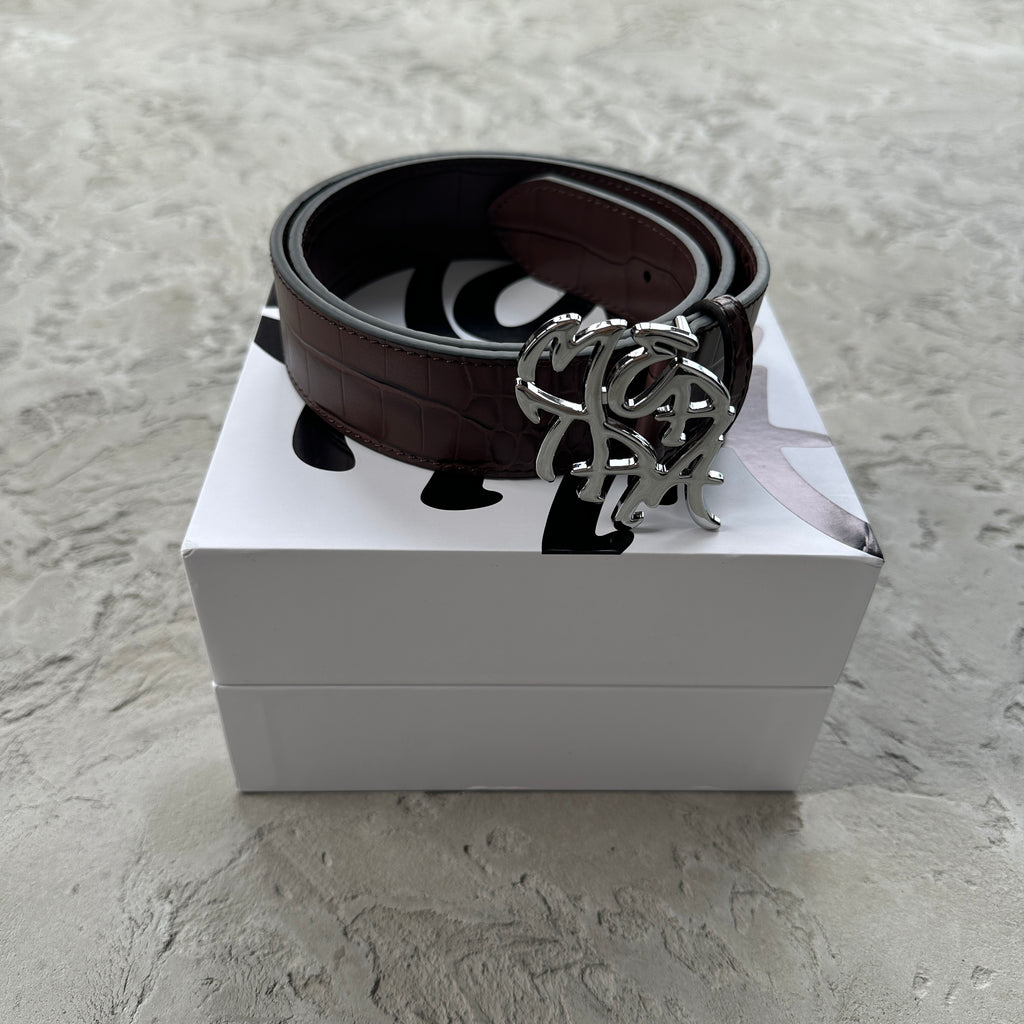 Mertra Brown Cowhide Belt