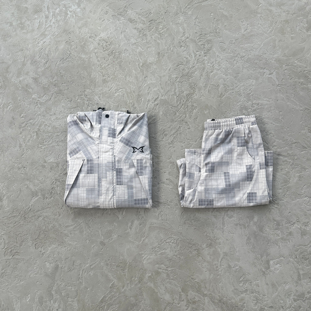 Mertra Patchwork Plaid Set