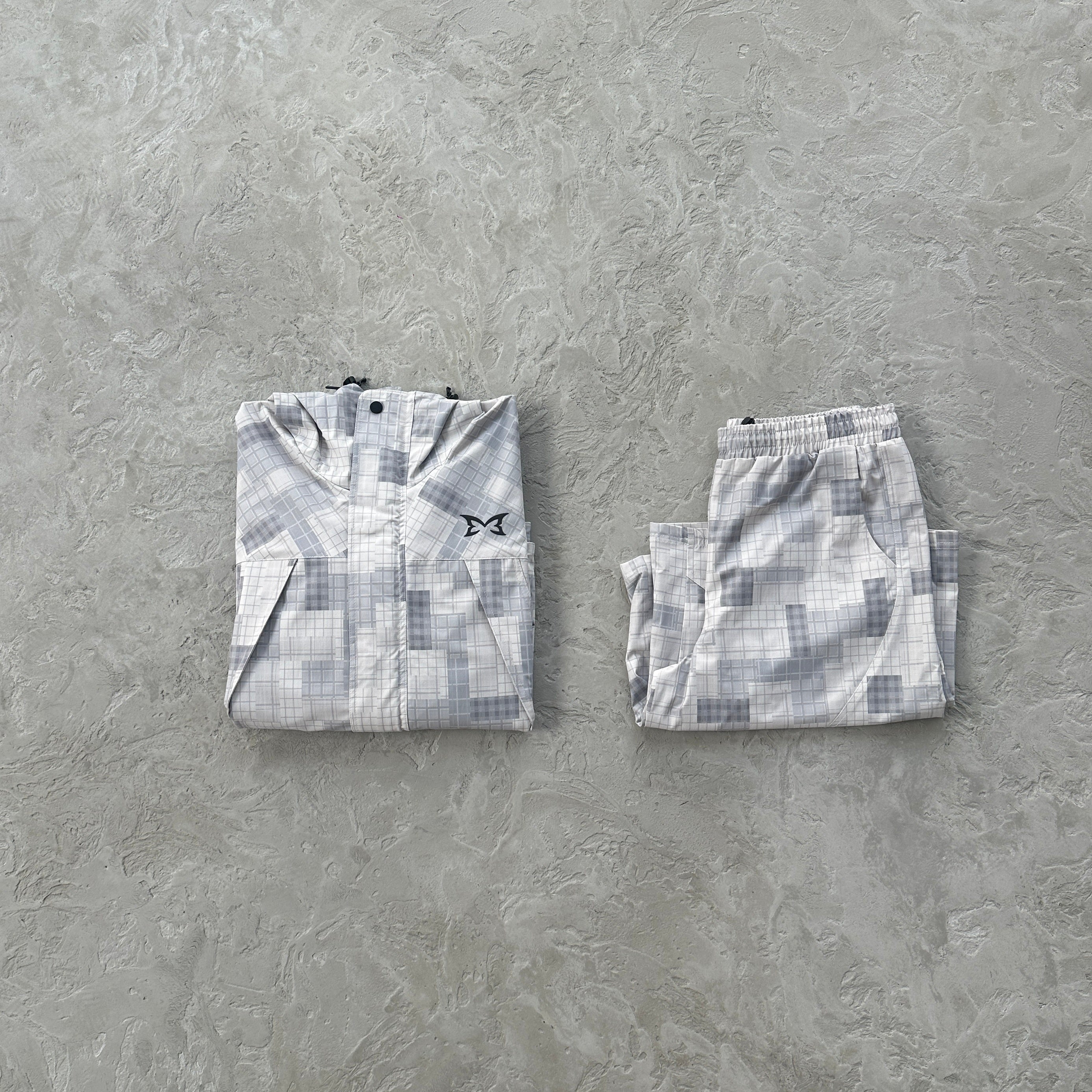 Mertra Patchwork Plaid Set