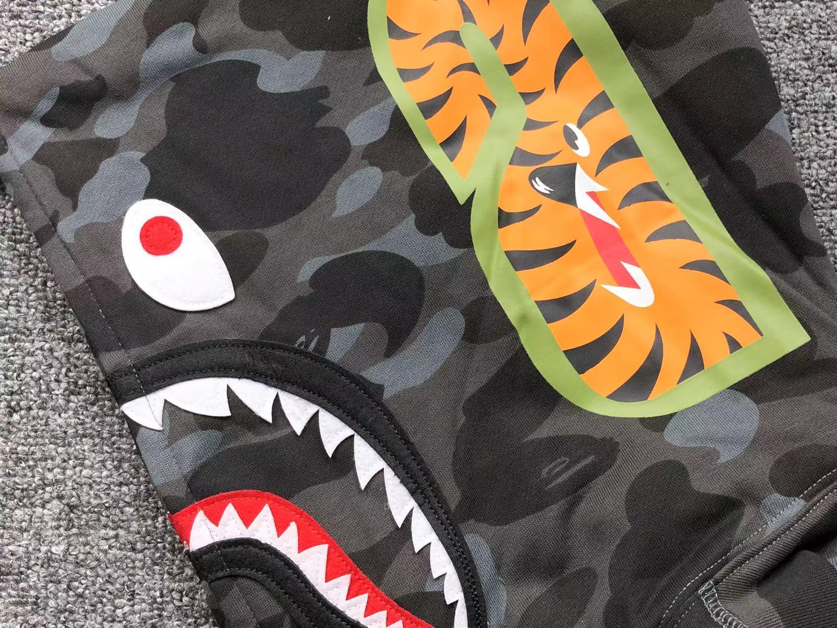 Bape Shark Camo Hoodies