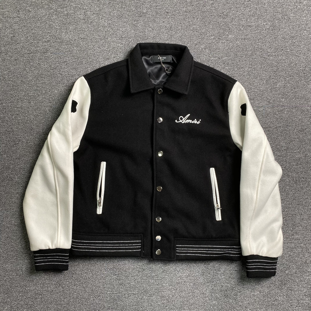 Amiri Skeleton Varsity Jackets