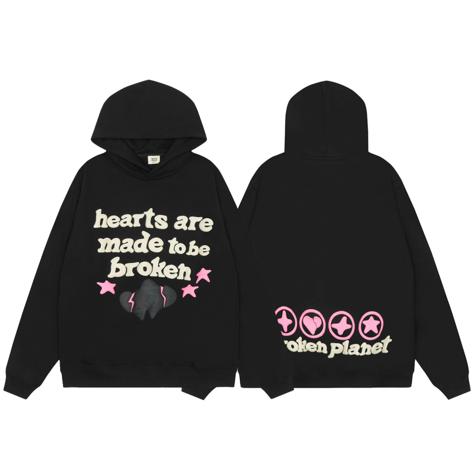 Broken Planet Mixed Hoodies