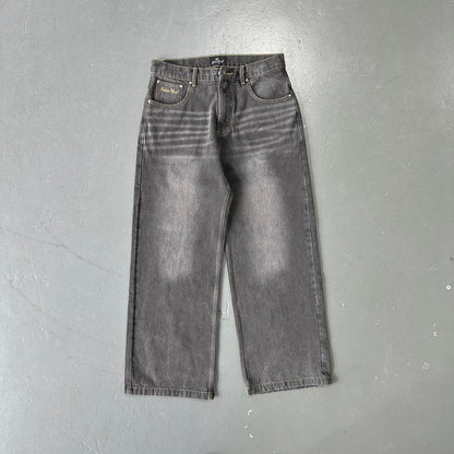 Broken Planet Washed Black Pants