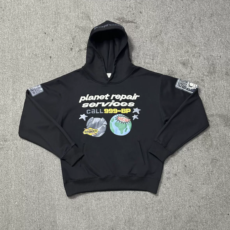 Broken Planet Mixed Hoodies