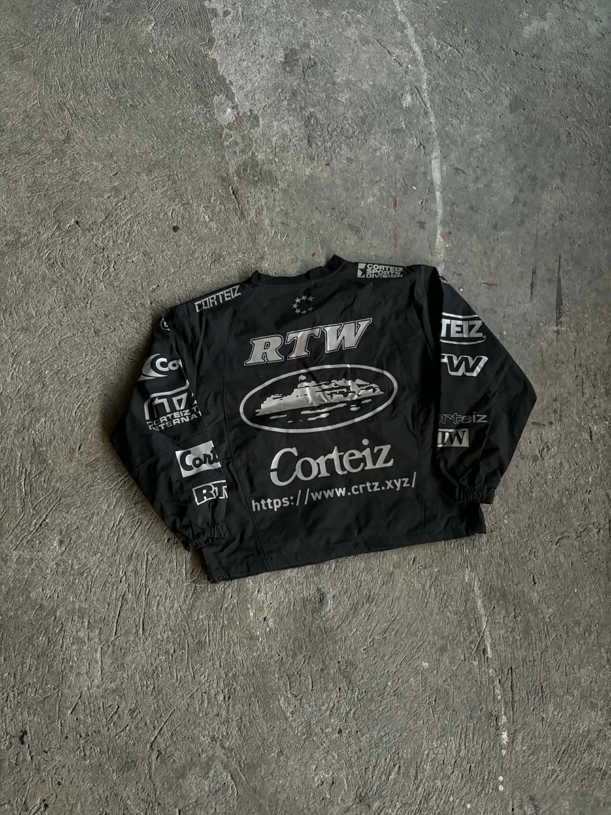 Corteiz Sponsor Training Pullover Black (ON-HAND)