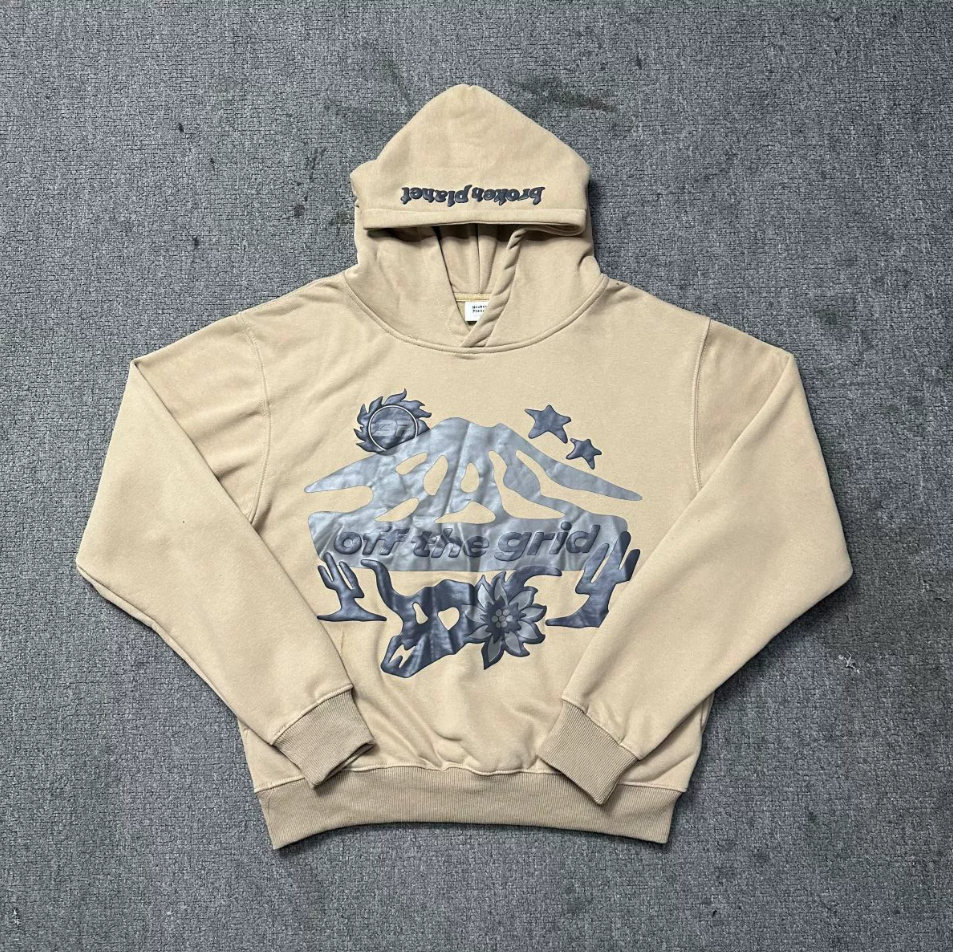 Broken Planet Mixed Hoodies