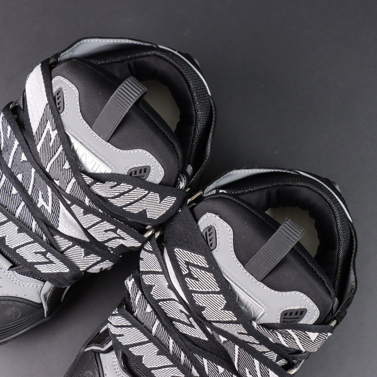 Lanvin Curb Sneakers Black/Gray