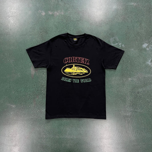 Corteiz Tri-color Alcatraz Tee
