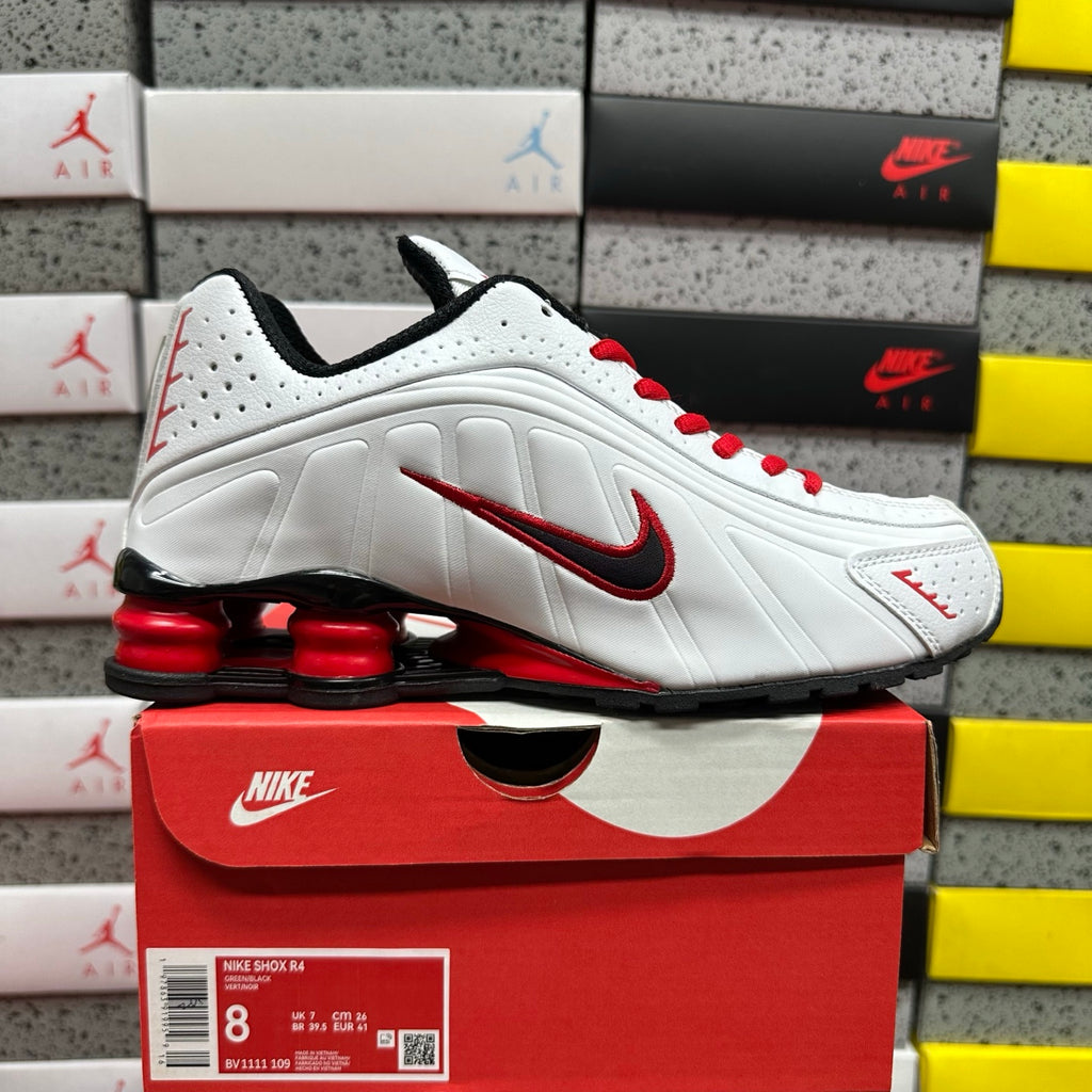 Nike Shox R4 White / Red