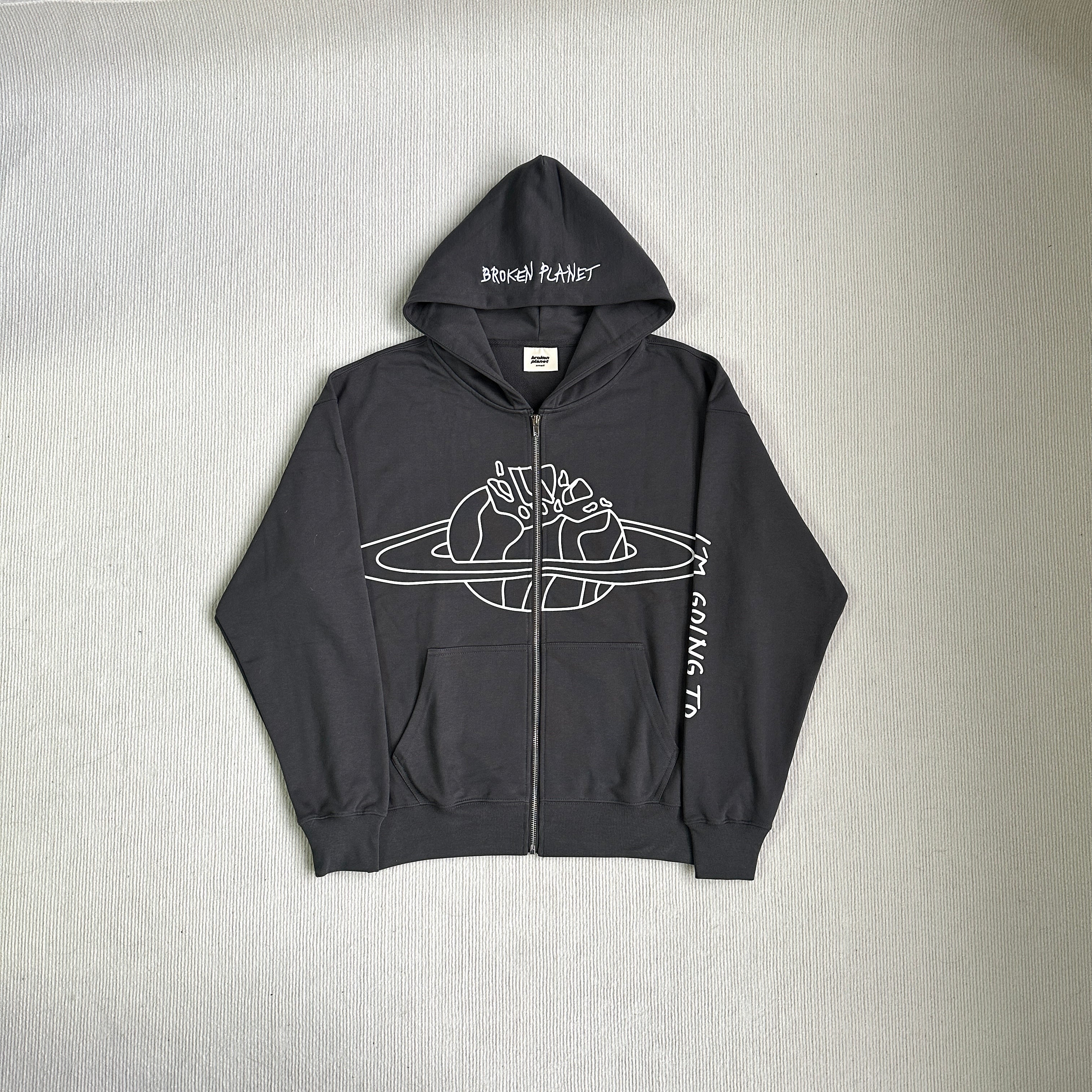 Broken Planet Zip-up Hoodies