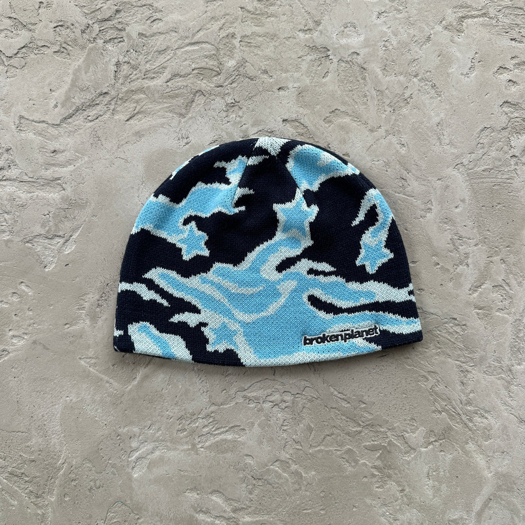Broken Planet Star Camo Beanie
