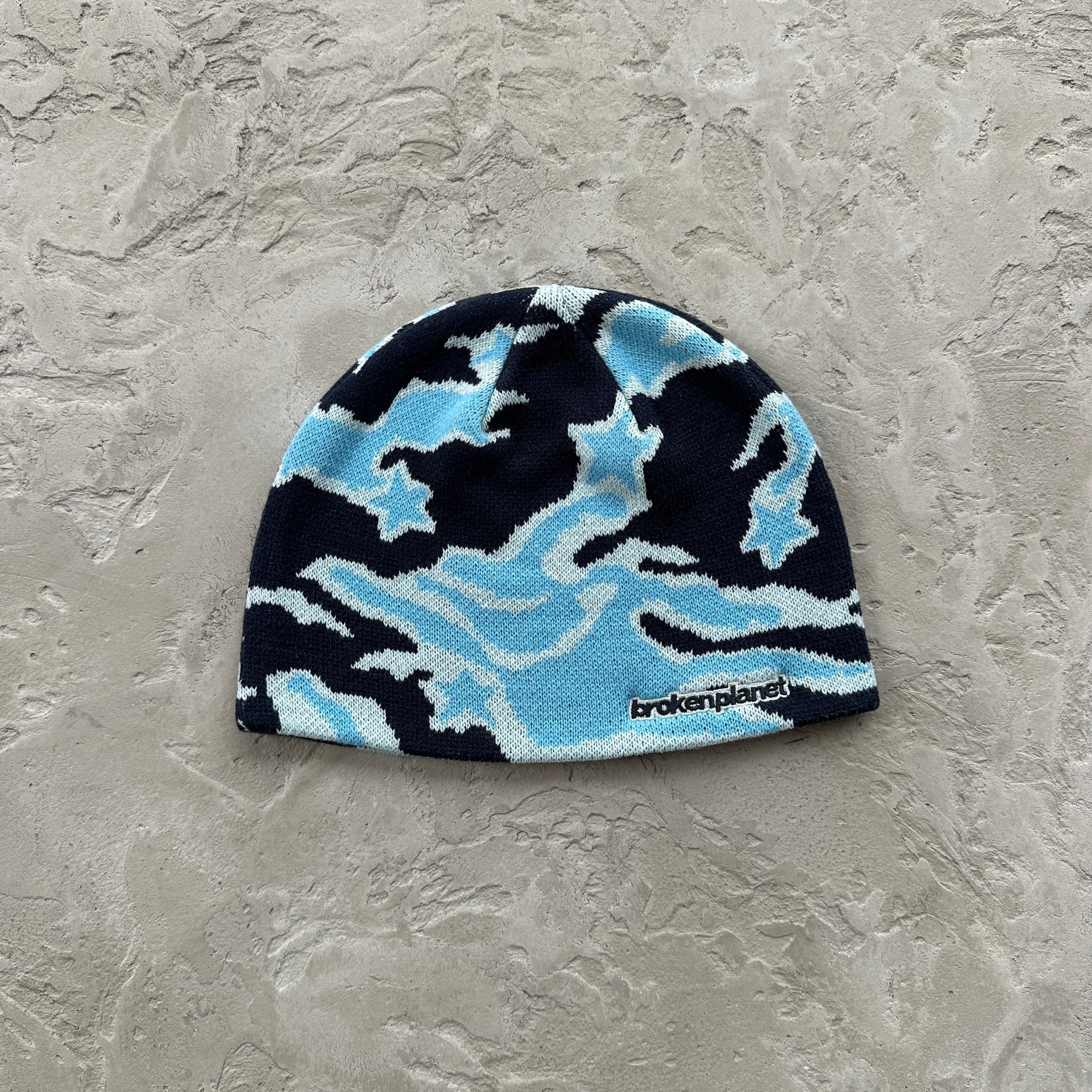 Broken Planet Star Camo Beanie