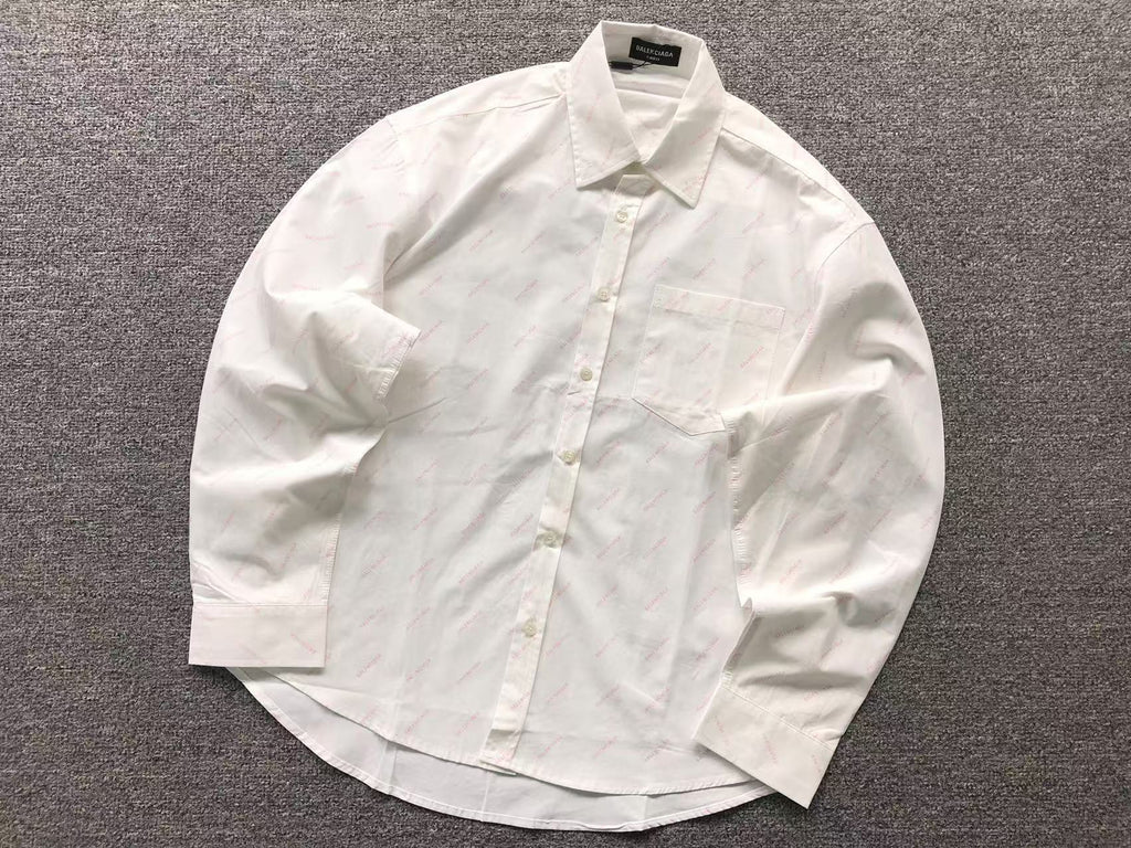 Balenciaga All Over Logo Long sleeve