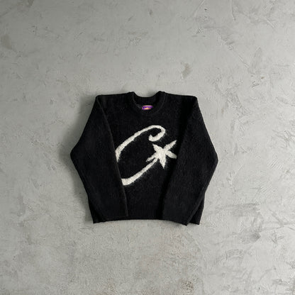 Corteiz C Star Mohair Knit Sweater