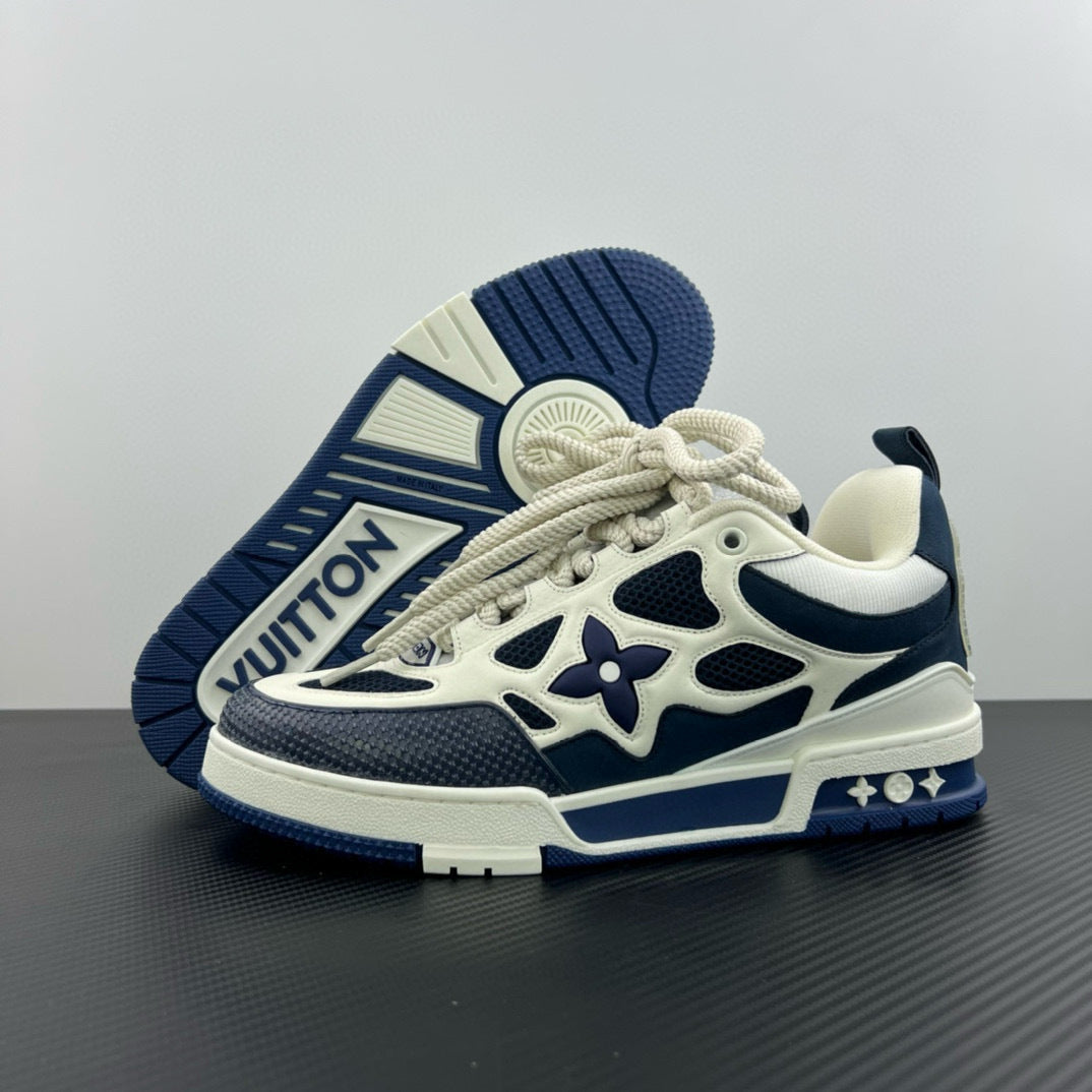 Louis Vuitton LV Skate Sneaker Marine / Navy White