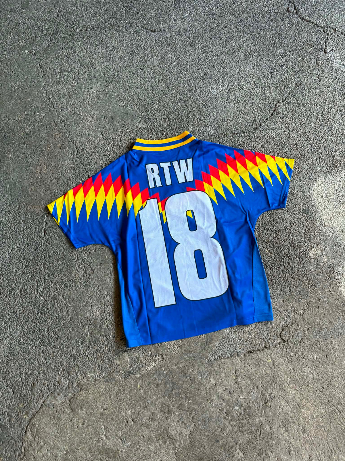 Corteiz Club RTW Blue Football Jersey (ON-HAND)