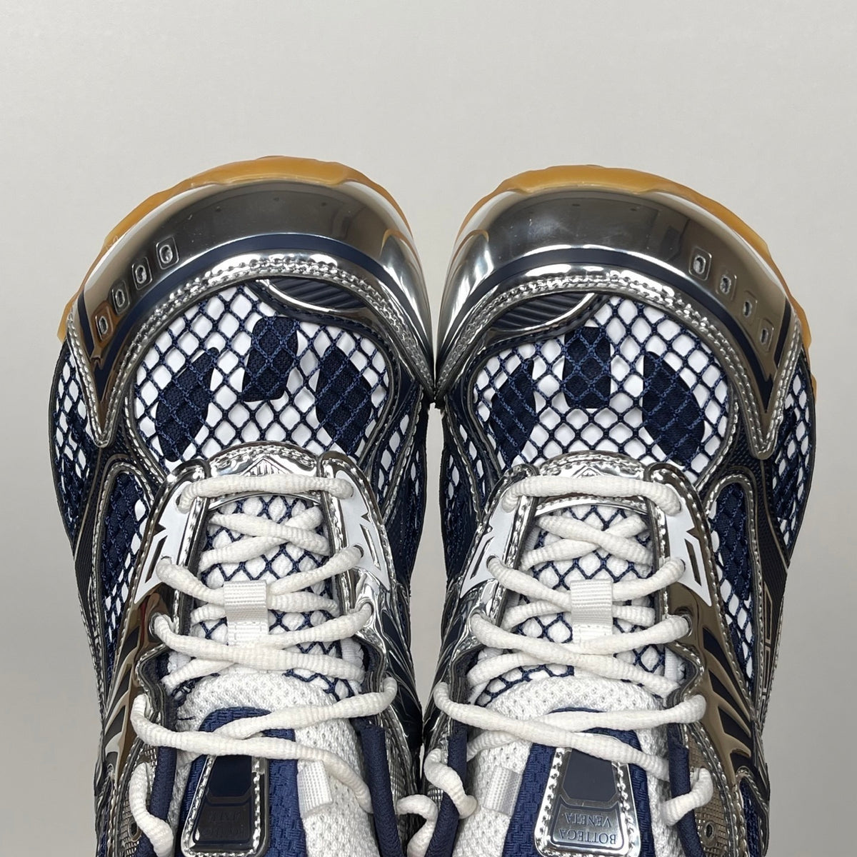 Bottega Veneta Orbit Sneakers Abyss / Silver