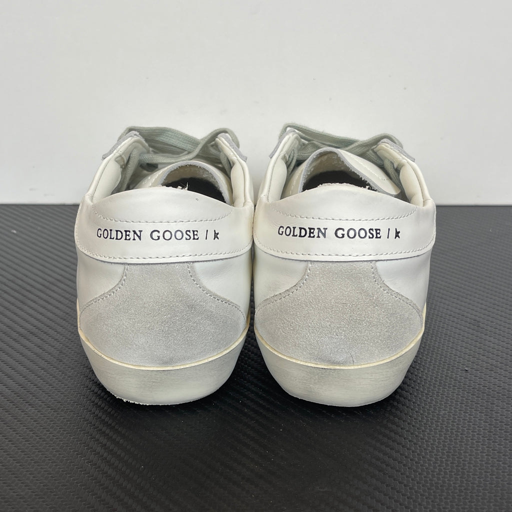 Golden Goose Super-Star White Heel Tab