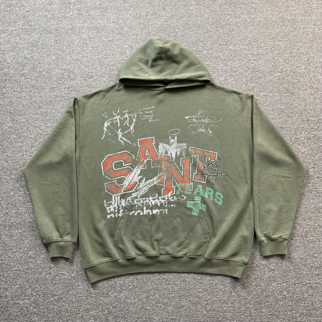 Saint Michael Mixed Hoodies