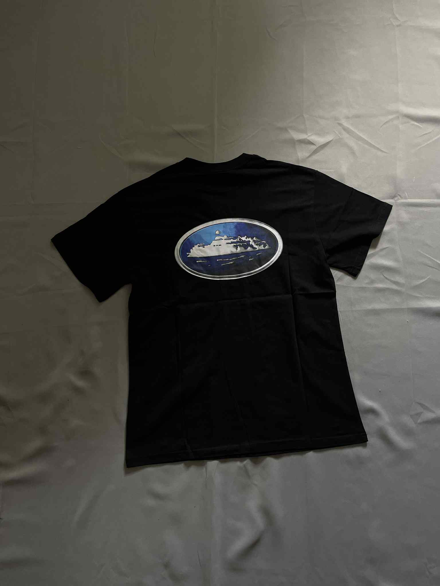 Corteiz Black World Rally Tee