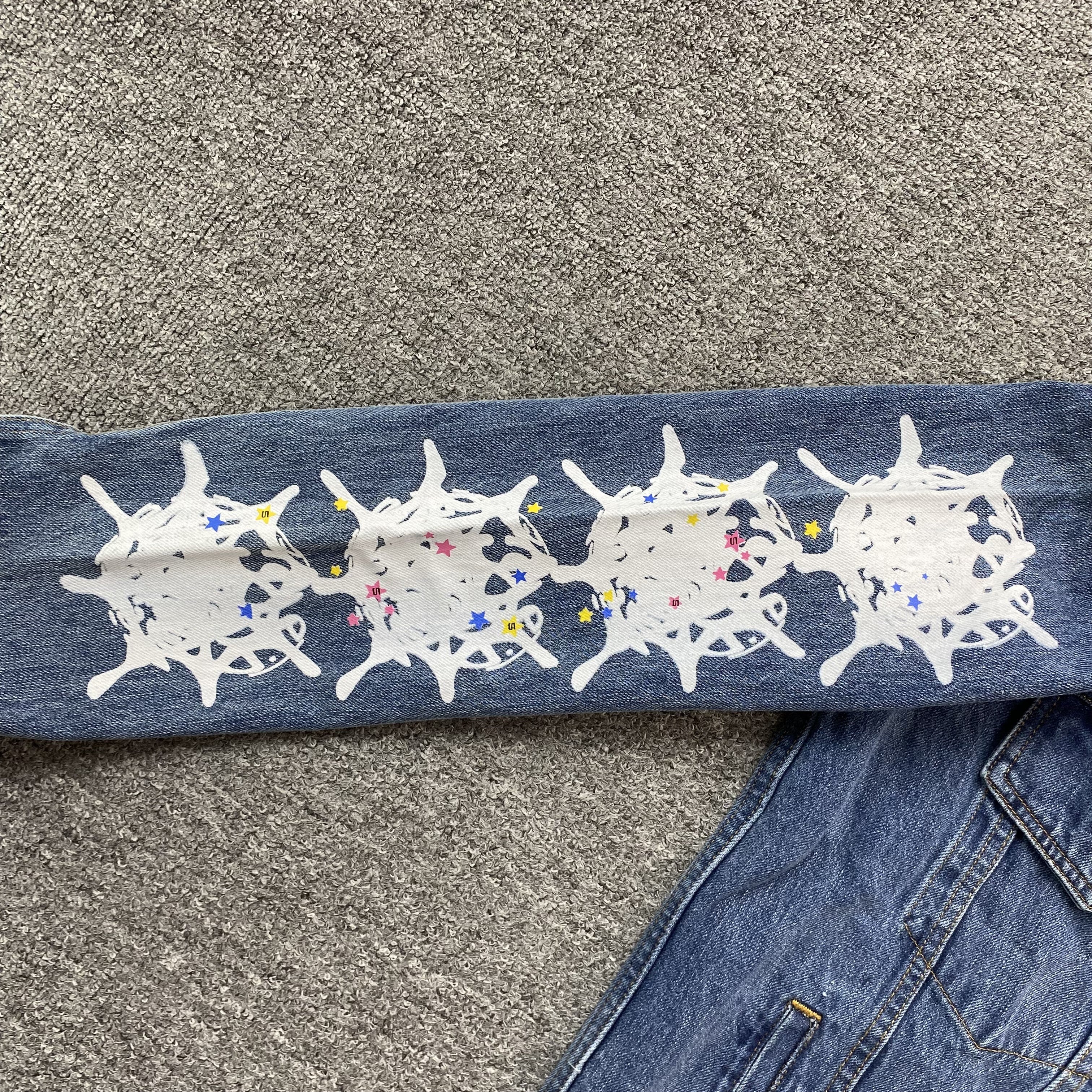 SP5DER Denim Tracksuits