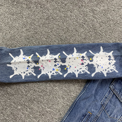 SP5DER Denim Tracksuits
