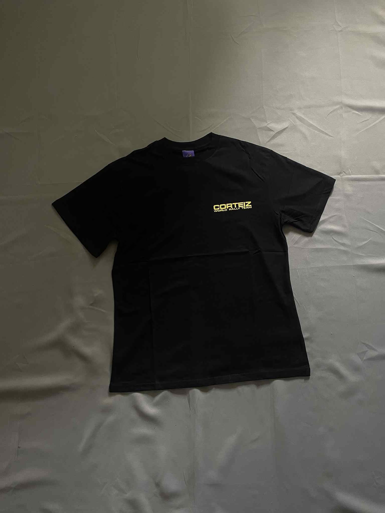 Corteiz Black World Rally Tee
