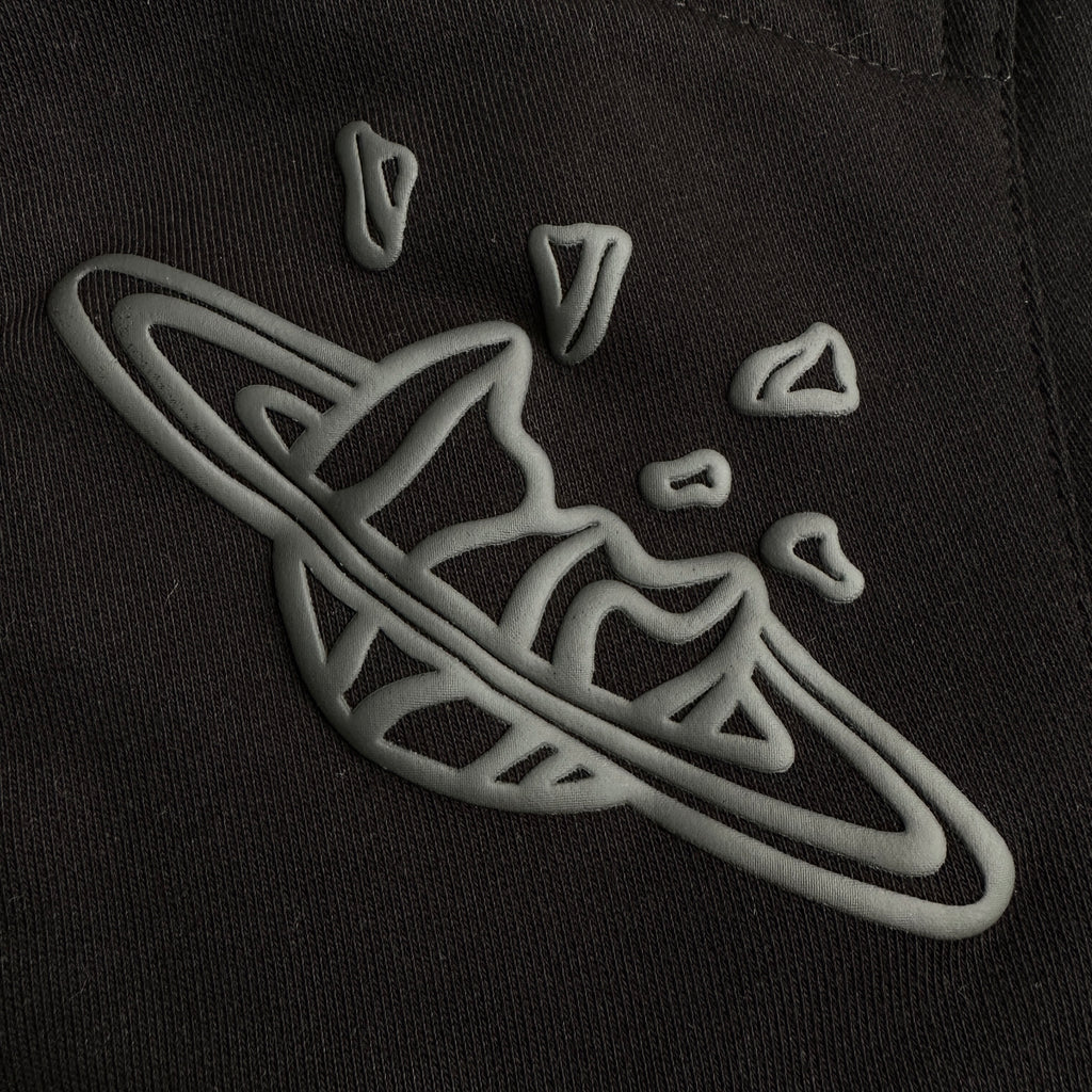 Broken Planet Cotton Short - Midnight Black