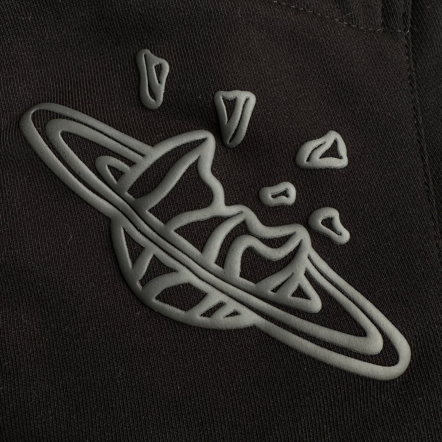 Broken Planet Cotton Short - Midnight Black