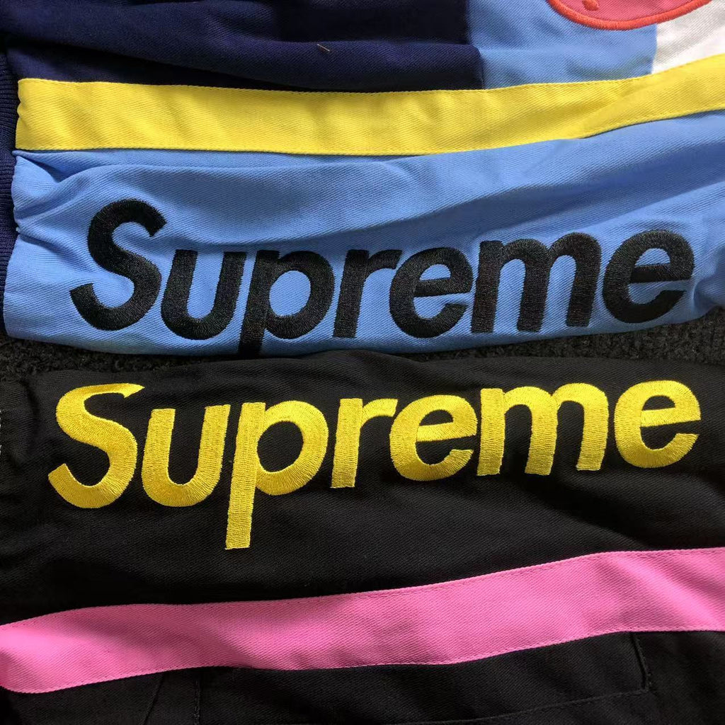 Supreme x SpongeBob x Jeff Hamilton Racing Jacket