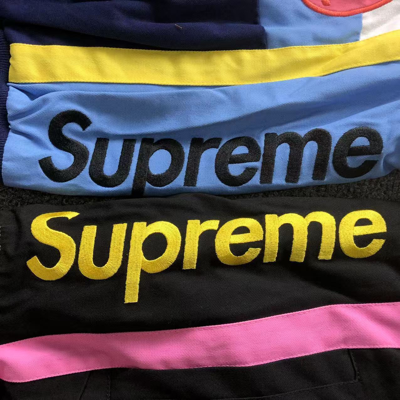 Supreme x SpongeBob x Jeff Hamilton Racing Jacket