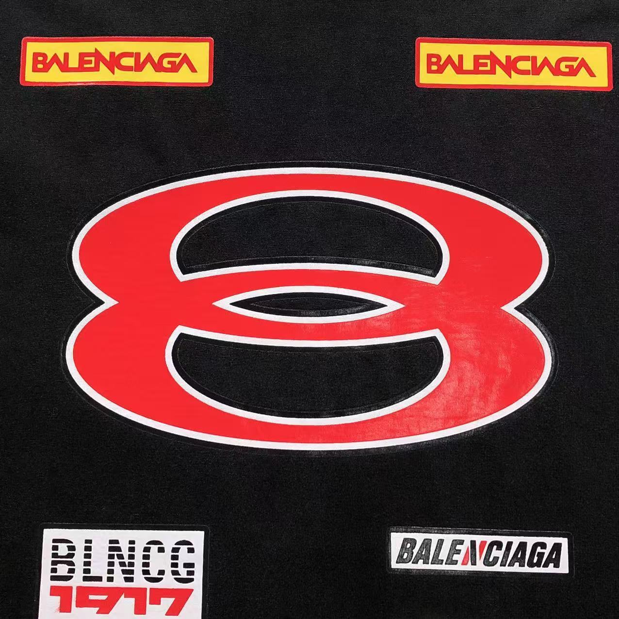 Balenciaga Sponsor Logos Tee