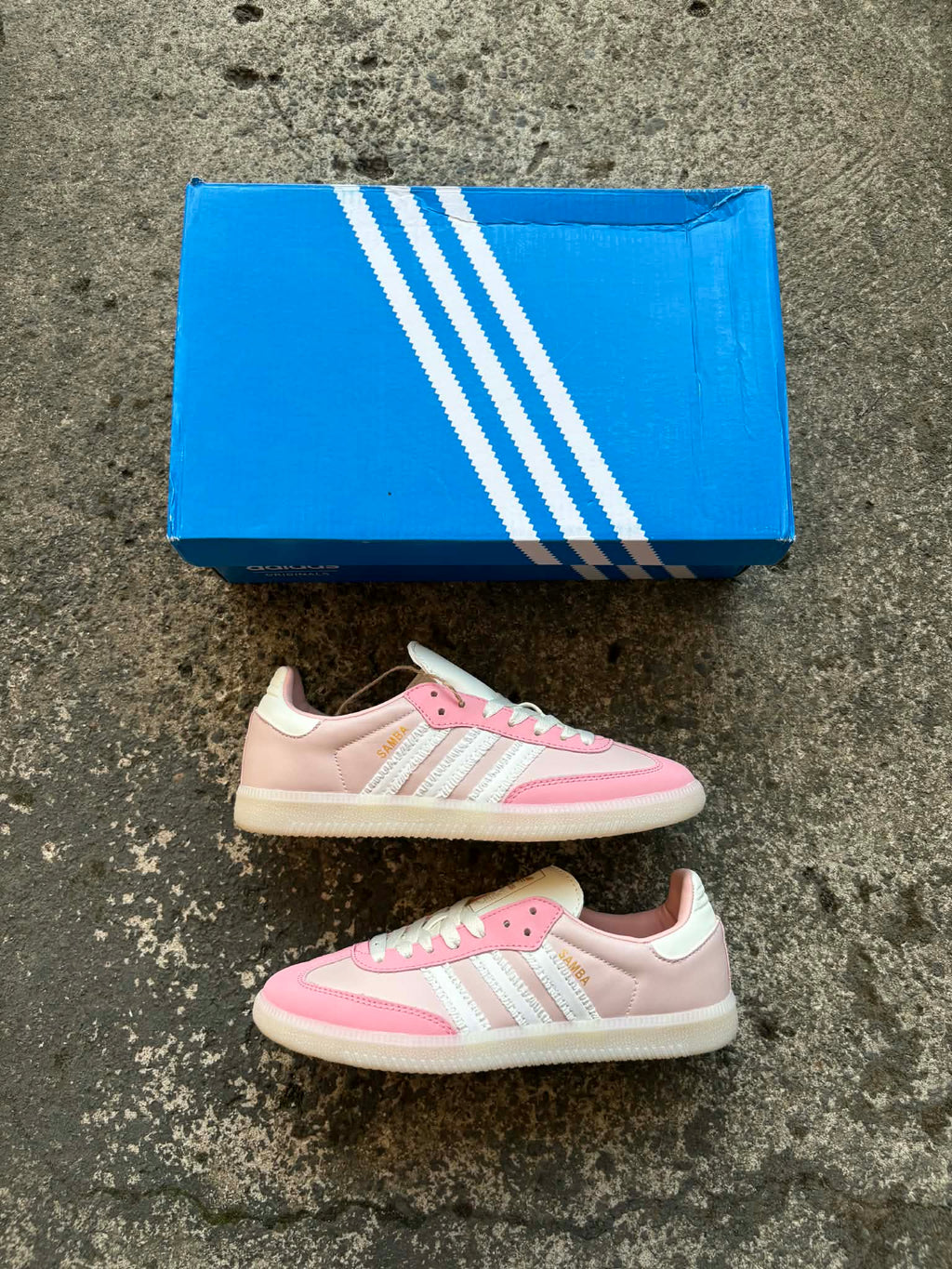 Pink Ribbon Adidas Samba