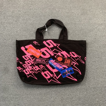 SP5DER Tote bags