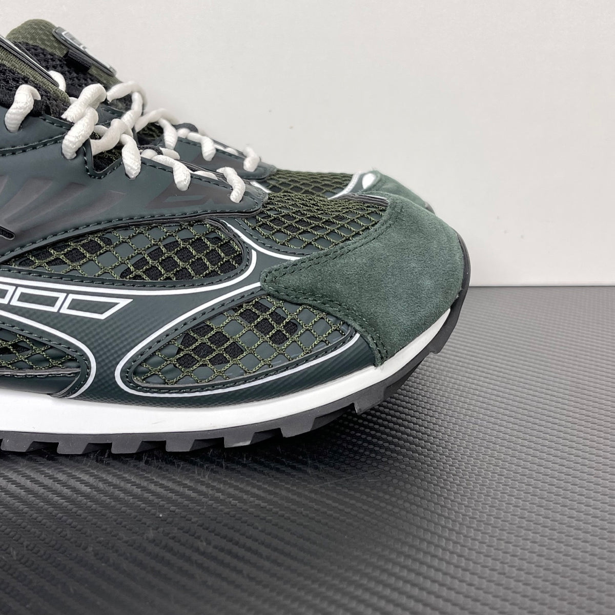 Bottega Veneta Orbit Sneakers Dark Green