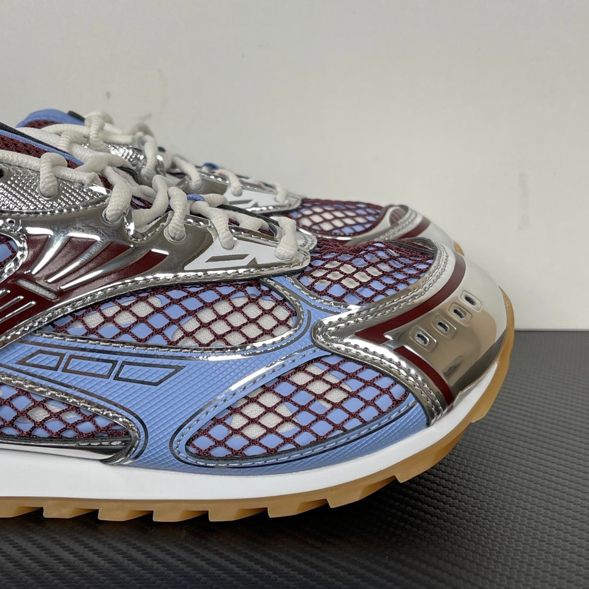 Bottega Veneta Orbit Sneakers Barolo/Blue Bell