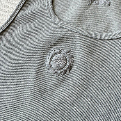 Broken Planet Ribbed Tank Tops