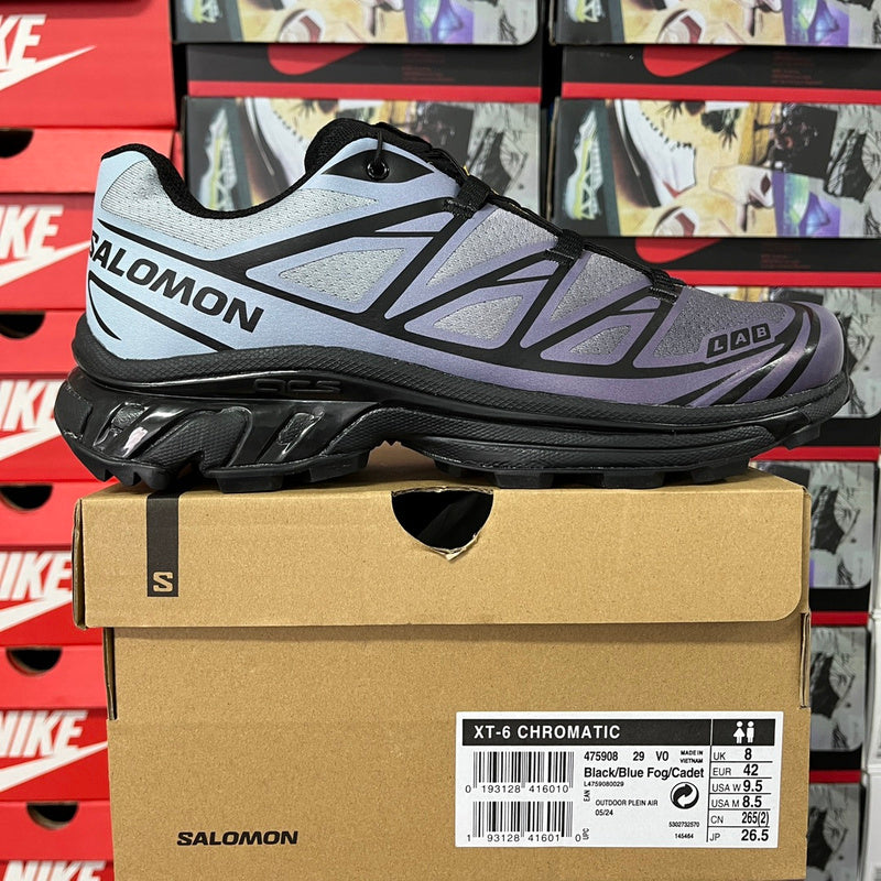 Salomon XT-6 Chromatic Black/Blue Fog/Cadet