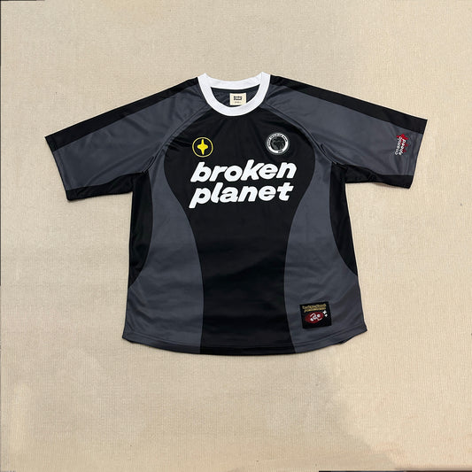 Broken Planet Football Tee