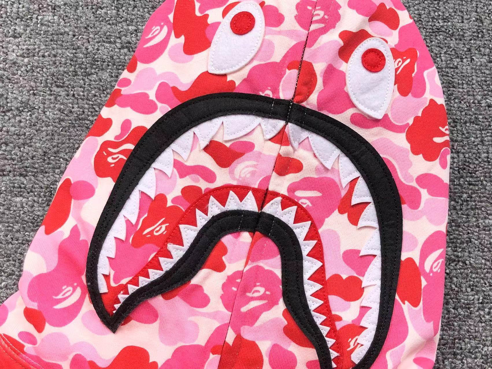 Bape Shark Camo Hoodies