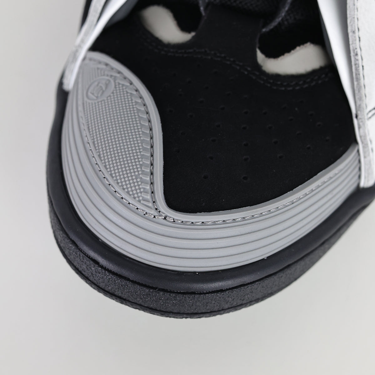 Lanvin Curb Sneakers in White/Anthracite